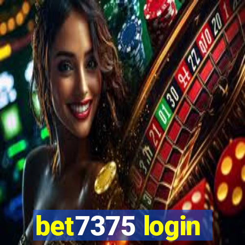 bet7375 login